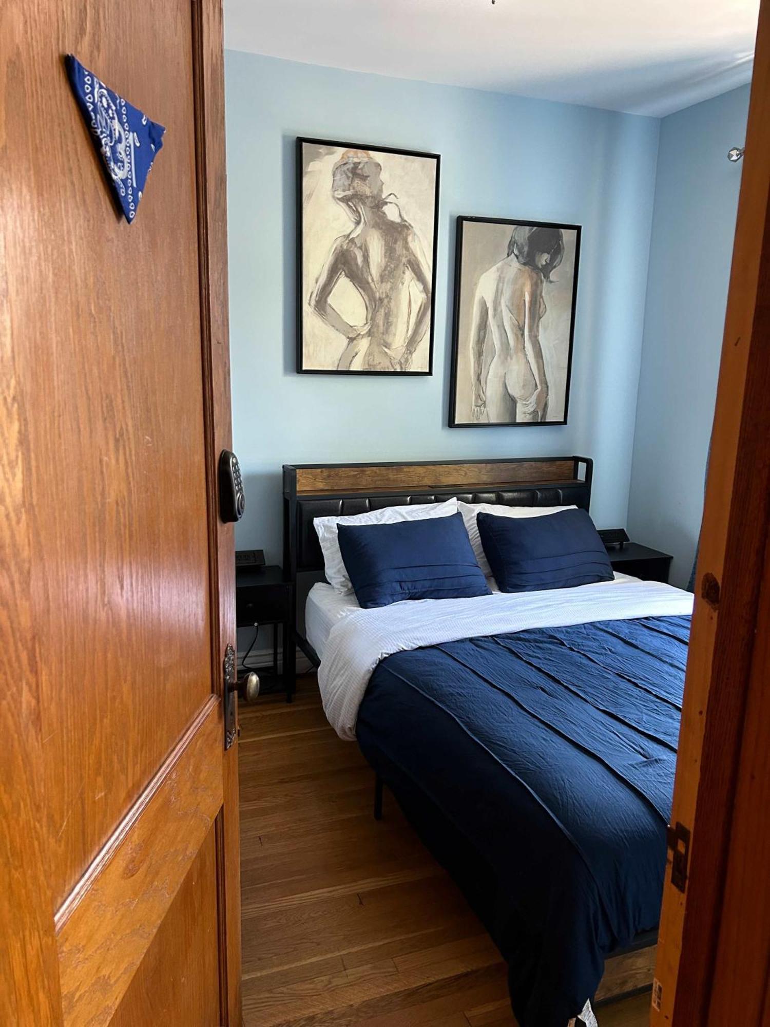 Blue Room In Dorothy'S Bnb Chicago Esterno foto